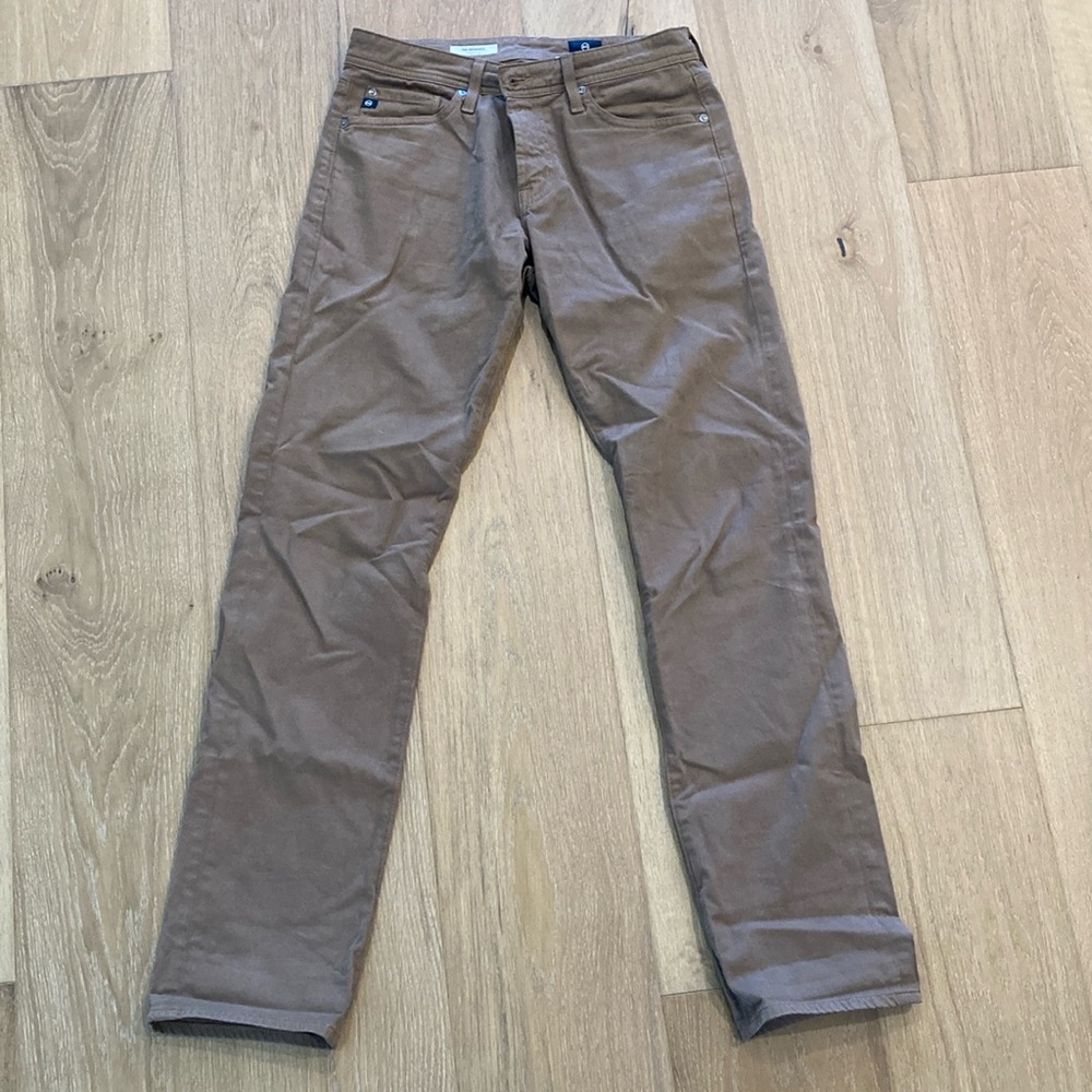 AG pants, size 29x32, tan/brown